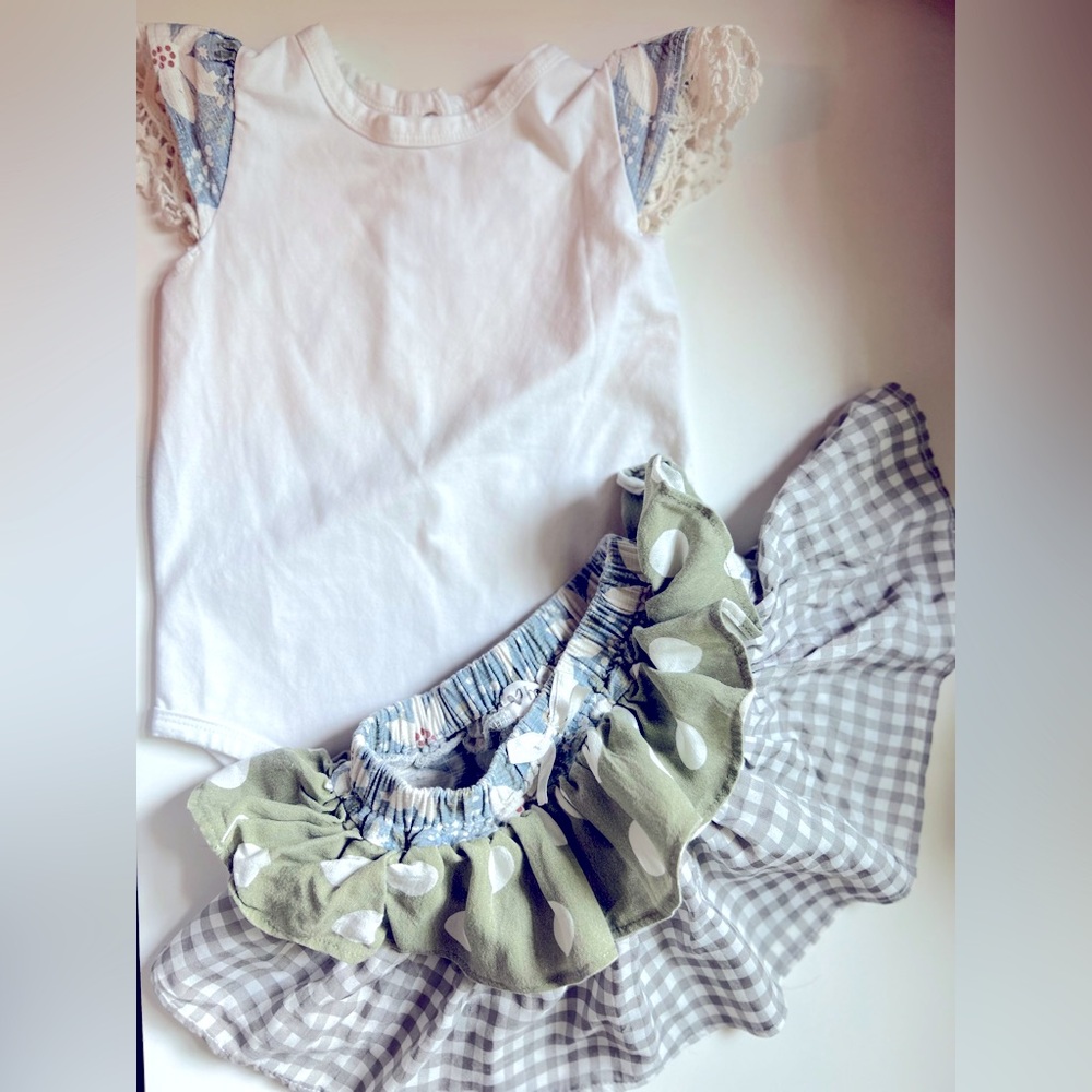Love Henry Romper and Pilcher Skirt